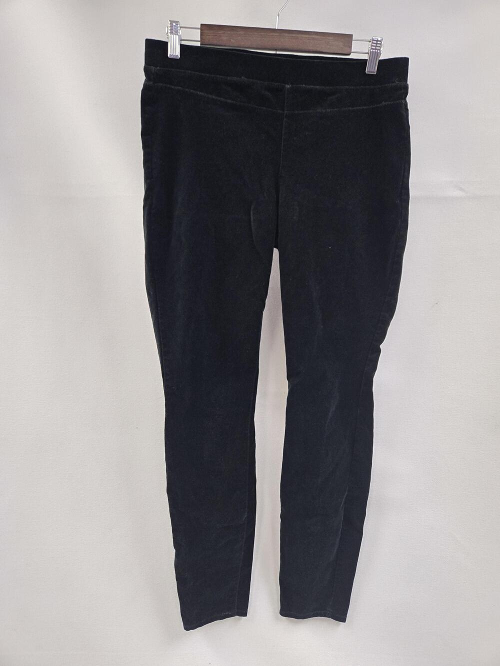 BLANKNYC Pants Womens 30 Velvet Pull-On Leggings Stretch Skinny Faux Pockets